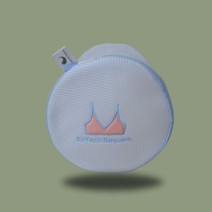 BH-Waschbeutel aus Nylon zur schonenden Maschinenwäsche von BHs und Feinwäsche, formstabil mit Auto-Lock-Reissverschluss