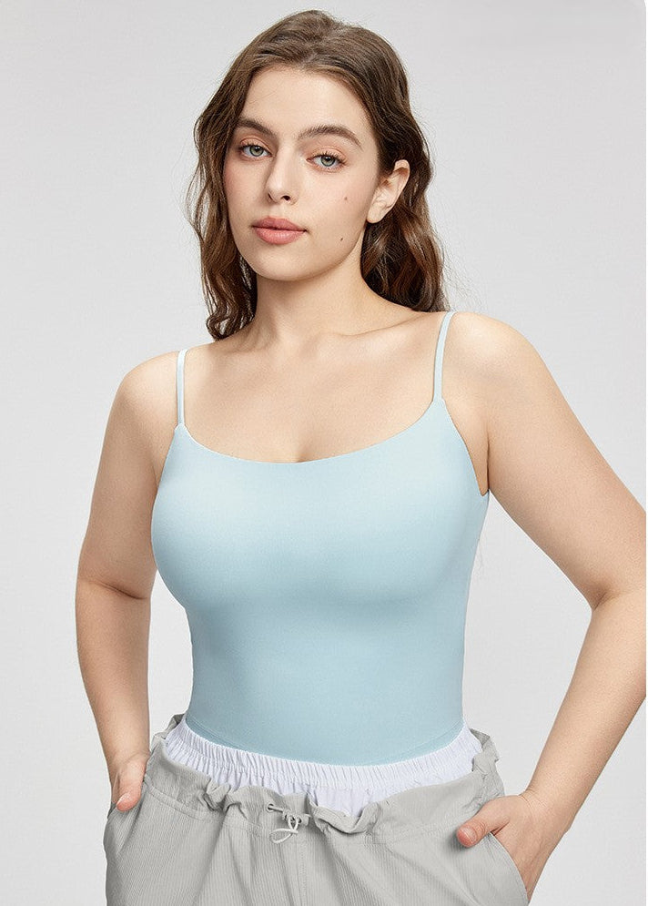 Damen Tanktop große Größen mit Cut-Out Rücken für Yoga