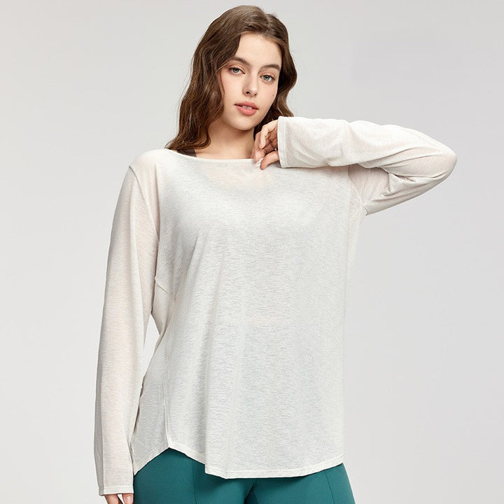BreezeFit Sport-Langarmshirt Damen